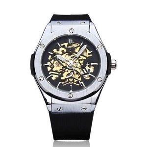 Large skeleton watch